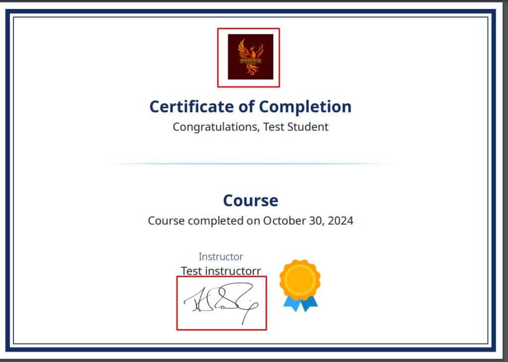 Create certificate for student in Systeme.io