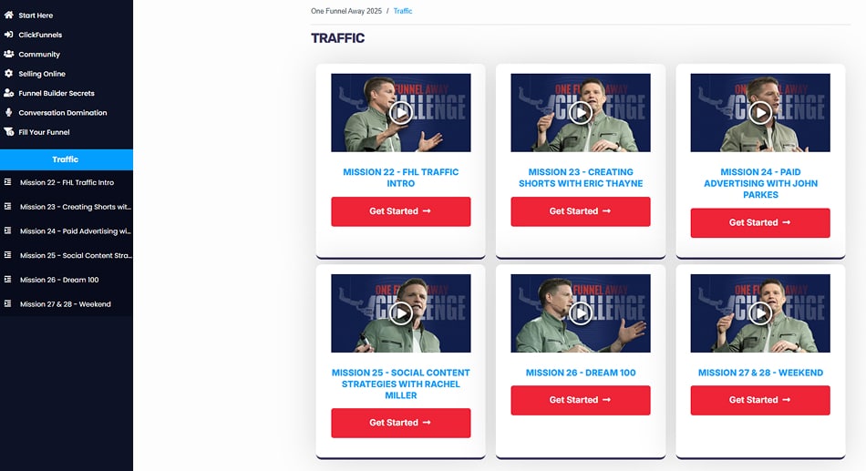 one funnel away challenge review week 4 traffic